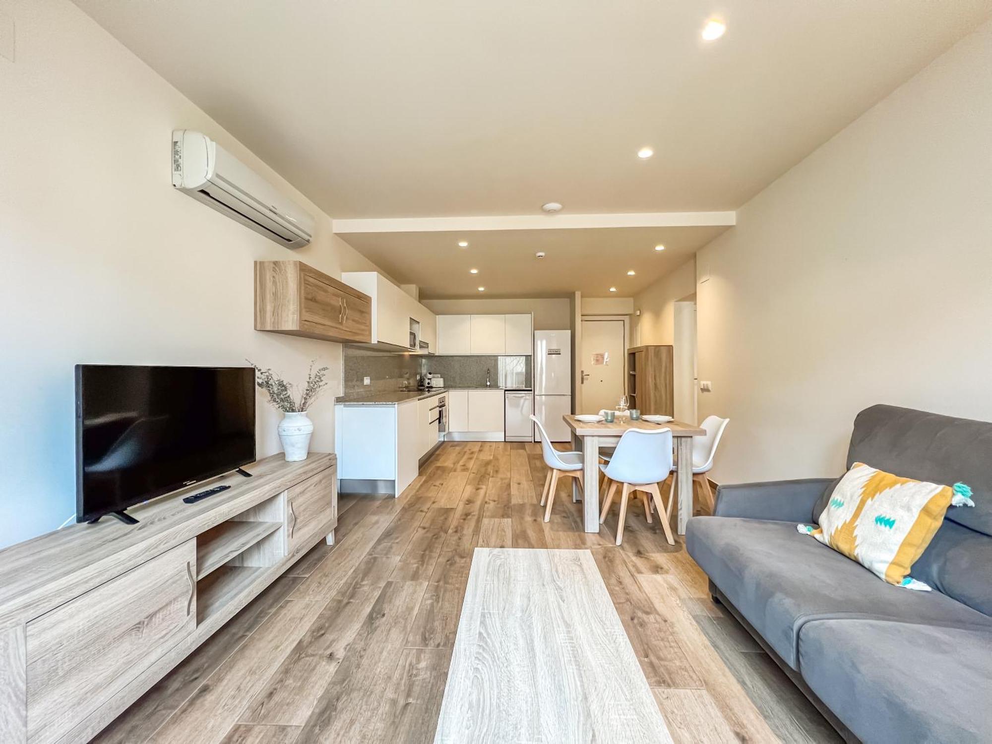 Can Cintet 1 Apartamento En La Plaza De 贝萨卢 外观 照片