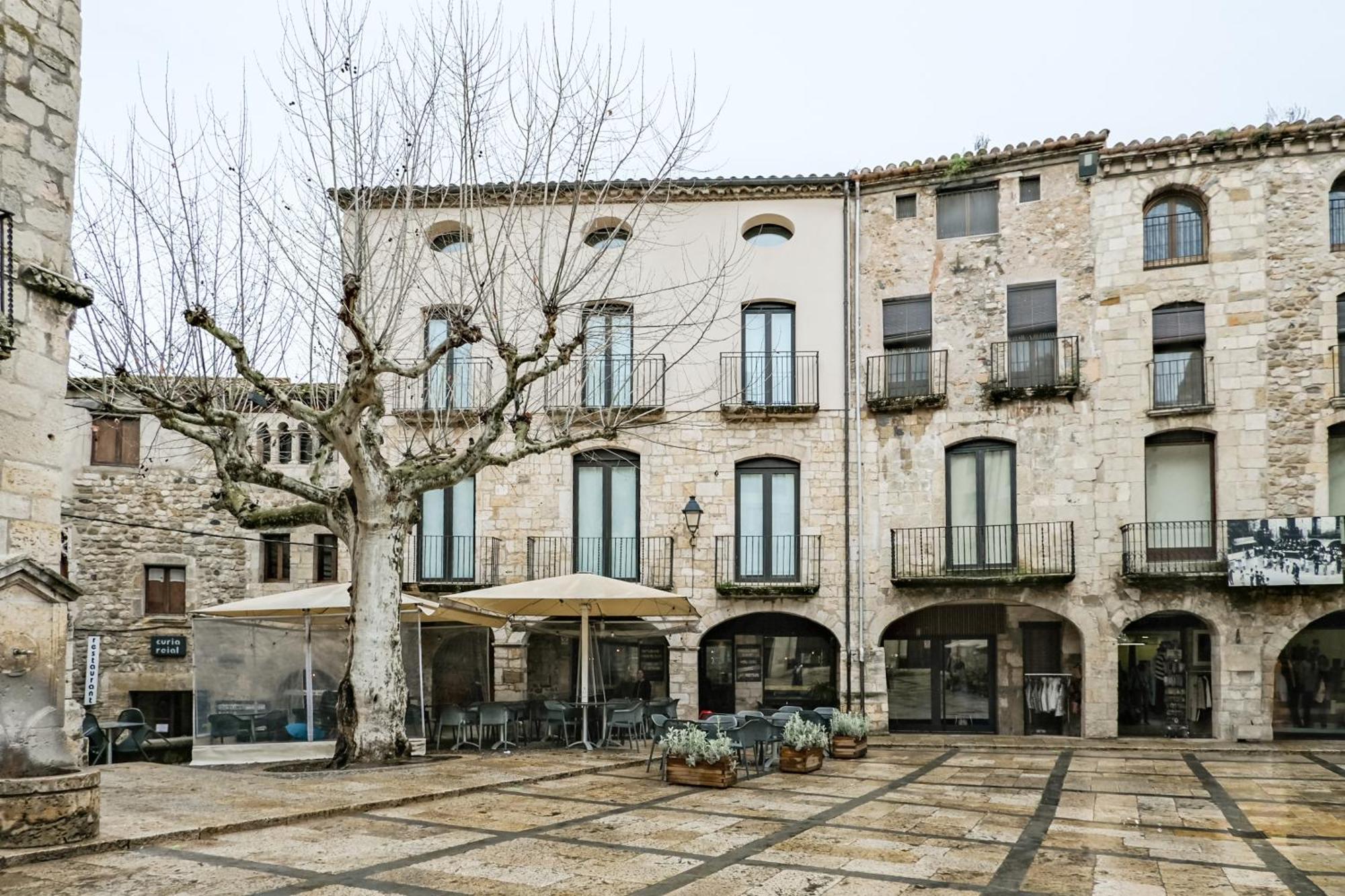 Can Cintet 1 Apartamento En La Plaza De 贝萨卢 外观 照片